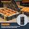 Powertec Small Parts Tool Box 1PK - 10 Compartments, IP65 Water, Stackable & Interlocking, Removable 72365 - alternate 9