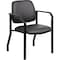 Boss Guest Chair, Black Seat, Black Back, 22" W 22" L 32-1/2" H, Fixed, Vinyl Seat B9591AM-BK - alternate 1