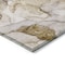 Homeroots 2' X 3' Taupe Abstract Washable Non Skid Indoor Outdoor Area Rug 559195 - alternate 4
