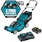Makita Lawn Mower Kit w/ 4 Batt, 21 in, 5.0 Ah XML10CT1 - alternate 2