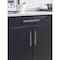 Amerock Concentric 7-9/16 in 192 mm Center-to-Center Gunmetal Cabinet Pull BP36833GM - alternate 3