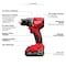 Milwaukee Tool M18 Compact Brushless 2-Tool Combo Kit, Cordless Drill/Impact Driver w/ Batteries, Charger, Bag 3692-22CT - alternate 19