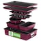 Nutrichef 8-Piece Nonstick Stackable Bakeware Set NCBKSTK5 - alternate 1