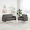 Office Star Products Sofa, SmokeFauxLeather350lbCapUnassembled SL5602-PD52 - alternate 8
