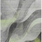 Homeroots 8' X 10' Artichoke Green Gray And Silver Abstract Washable Indoor Outdoor Area Rug 616751 - alternate 9