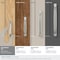 Amerock Renown 3 inch 76mm Center-to-Center Satin Nickel Cabinet Pull BP37395G10 - alternate 5