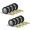 Mytee Products Over the Tire Wheel Strap w/ E-Track Fittings 2in x 10ft, 8PK RS-ETK-210x8 - alternate 8