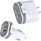 Siig Fast Charging Usb Wall Charger & Car Charger Bundle Pack - White AC-PW1A22-S1 - alternate 9