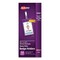 Avery Heavy-Duty Badge Holders, Vertical, 2.25 x 3.5 Holder, Clear, 50PK 2920 - alternate 1
