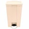 Rubbermaid Commercial Step-On Containers 23 gal Rectangular Step-On Can, Beige, Foot Pedal, Plastic, 19 3/4 in FG614600BEIG - alternate 1