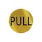 Brixwell Round Pull Indicator Polished Brass Finish Pull Polished Brass RPL2PB - alternate 1