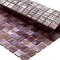 Apollo Tile Celestial 12 in. x 12 in. Glossy Old Rose Red Glass Mosaic Wall and Floor Tile 20 sqft/case, 20PK APLST88RD212A - alternate 8