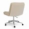 Martha Stewart Eloise Upholstered Office Chair in Grey White/Polished Nickel CH-232196-2-GW-MS - alternate 10