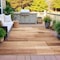 Homeroots 3' X 5' Rust And Ivory Striped Washable Indoor Outdoor Area Rug 630993 - alternate 7