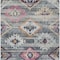 Homeroots 9' X 12' Gray Charcoal And Silver Southwestern Washable Indoor Outdoor Area Rug 588682 - alternate 8