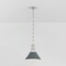 Hudson Valley Lighting Painted No. 2 9.5 in. Pendant in Polished Nickel/Soft Studio Green by Mark D. Sikes MDS351-PN/SSG - alternate 7