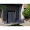Vdomdoors Front Exterior Prehung Aluminum Double Doors Ronex1011 Grey 2 Sidelights and Top Transom Mirrored RONEX1011DEXD-GRE-W12+72+12xH80+16-LH-O - alternate 3