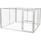 Kennelmaster 10 ' W.x6 ' H.x10 ' L. Outdoor Galvanized Chain Link Kennel DK61010CL - alternate 1