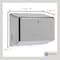 Georgia-Pacific Multifold Towel Dispenser, Chrome 54720 - alternate 14