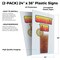 Signmission Sweet Tea, Plastic Signs Only 24 Inch x 36 Inch, Corrugated Plastic, 2PK CSB-2436-2PACK-Sweet Tea - alternate 2