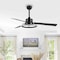 Jonathan Y Remy 52" 1-Light Modern Industrial Iron/Acrylic/Wood Remote-Controlled 6-Speed Integrated LED Ceilin JYL9723A - alternate 16