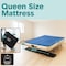 Serenelife EZ Bed Air Mattress with Frame and Rolling Case, Self-Inflating Airbed with Built in Pump for Travel SLEZBDQN20 - alternate 4