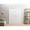 Vdomdoors Slab Door Panel 18 x 96 inches / Mela 0716 Painted White / Modern Finished Doors / Pocket Closet Sl MELA0716S-BEM-1896 - alternate 3