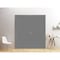 Vdomdoors Sliding Closet Double Bi-fold Doors 72 x 96 inches, Mela 7001 Painted Grey, Sturdy Tracks Moldings MELA7001DBF-SIF-72 x 96 (4* 18x96) - alternate 4