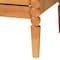 Baxton Studio Lucera Mid-Century Oak Brown Bobbin Wood 4-Drawer Chest 257-14126-ZORO - alternate 10