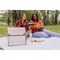 Picnic Time Family Of Brands Corsica Grande Wine & Cheese Basket Backpack, Beige Canvas 129-05-187-000-0 - alternate 9