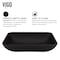 Vigo Black Sottile MatteShellTM Vessel Bathroom Sink VG07110 - alternate 7