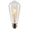 Satco 5.5 Watt ST19 LED 2000K CCT Medium Base Clear Glass Amber Coil Filament Dimmable 120 Volt S14207 - alternate 5