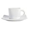 Gibson Elite Gracious Dining 12 Piece 3.25 Ounce Ceramic Espresso Cup and Saucer Set in White 101992.13RM - alternate 6