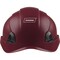 Ironwear Raptor Type II Class E Non-Vented Safety Helmet Maroon 3975-M - alternate 4