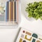 Martha Stewart Brody 2 Pack Plastic Stackable Office Desktop Organizer Boxes with Drawer, 6 x 7.5 BE-PB4512-2-CLR-MS - alternate 9