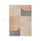 Homeroots 3' X 5' Coral Peach And Gray Abstract Washable Indoor Outdoor Area Rug 582896 - alternate 9