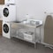 Amgood 60 in. x 24 in. Stainless Steel Work Table with Built-in Left Prep Sink and Faucet WTWTPS-2460-L-F-Z - alternate 9