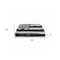 Homeroots 50" X 70" Gray and White Faux Fur Striped Plush Throw Blanket 354557 - alternate 5