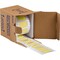 Brady Low Smoke Zero Double Sided PermaSleeve Heat Shrink Tubing, 0.75 in.x 2 in. W, Yellow, Roll of 100 2LSZH-750-2-YL-S - alternate 1