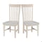 Whitewood Industries Chairs, Wood Back, 40 W 22 H C-465P - alternate 1