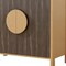 Homeroots 31in Sepia Solid Wood Console Accent Cabinet With Two Doors 712231 - alternate 4