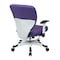Space Seating Pulsar Padded Seat Managers Chair, Purple 5200W-512 - alternate 2