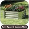 Pure Garden Galvanized Raised Garden Bed 23.5" L x 23.5" W x 12" H Raised Garden Beds Square Planter Box Kit 50-195 - alternate 6