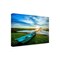 Trademark Fine Art Outdoor Canvas Art - Celebrate Life Gallery 'Rowboat at the Waters Edge' Wall Art for Patios ALI66115-OC1624WR - alternate 1