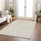Homeroots 8' X 10' Beige And Ivory Geometric Washable Indoor Outdoor Area Rug 600723 - alternate 8