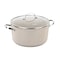 Korkmaz Granita 3 Liter Aluminum Nonstick Casserole with Lid in Tan A1260 - alternate 1