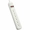 Tripp Lite Power Strip, 5-15R, 5-15P, Light Gray TRPTLP606 - alternate 1