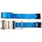 Mytee Products 4PK 3inx30ft Ratchet Tie-Down Strap w/Flat Hook for Flatbed Truck 15000lbs BS Blue, 4PK RS330-Bx4 - alternate 8