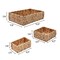 Happimess Tress Coastal Minimalist Hand-Woven Hyacinth Nesting Baskets, Natural (Set of 3), 3PK BSK1009A-3SET - alternate 8