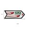 Homeroots Set of Two Black Red And White Ski Lessons Metal Hanging Wall Decor, 2PK 634274 - alternate 4